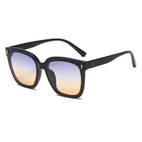 2022 new square oversized sunglasses women luxury brands sunglass men vintage black sun glasses shades colored goggle uv