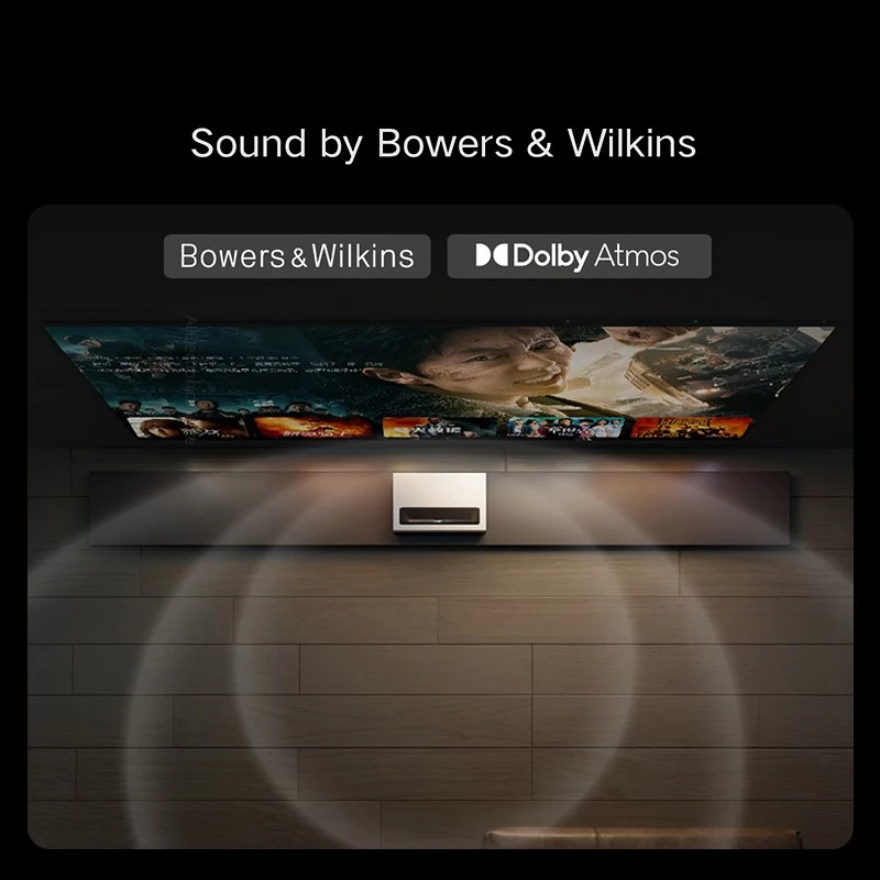 Глобальная версия Fengmi 4K лазерный проектор T1 кинотеатр RGB лазер 3840x2160 UST Ультра