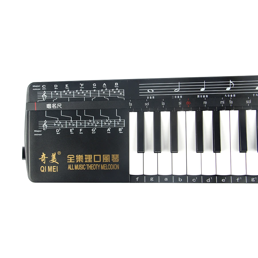 QIMEI QM37A-12 37-key All Music Theory melodica мягкий чехол Высококачественная гармоника играющая