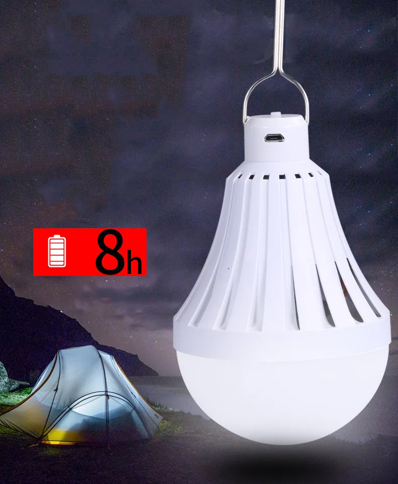 DC5V 12 Вт 20 Вт USB быстрая зарядка лампа светодиодный светильник для кемпинга палатка светодиодный перезаряжаемый лампады