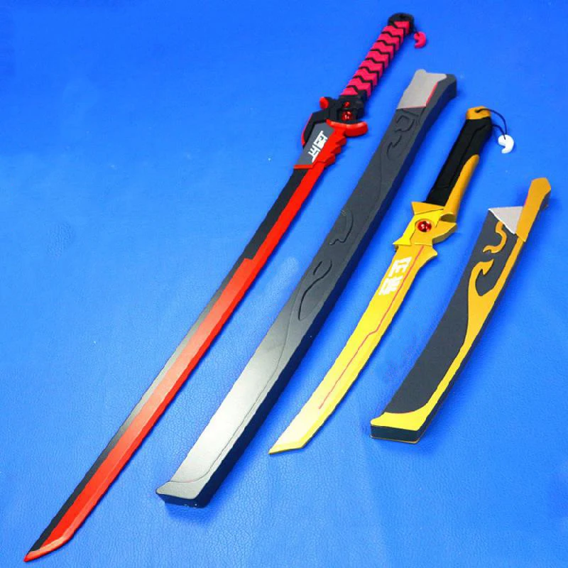 Деревянный меч игрушка оружие сценическая анимация реквизит для выступлений