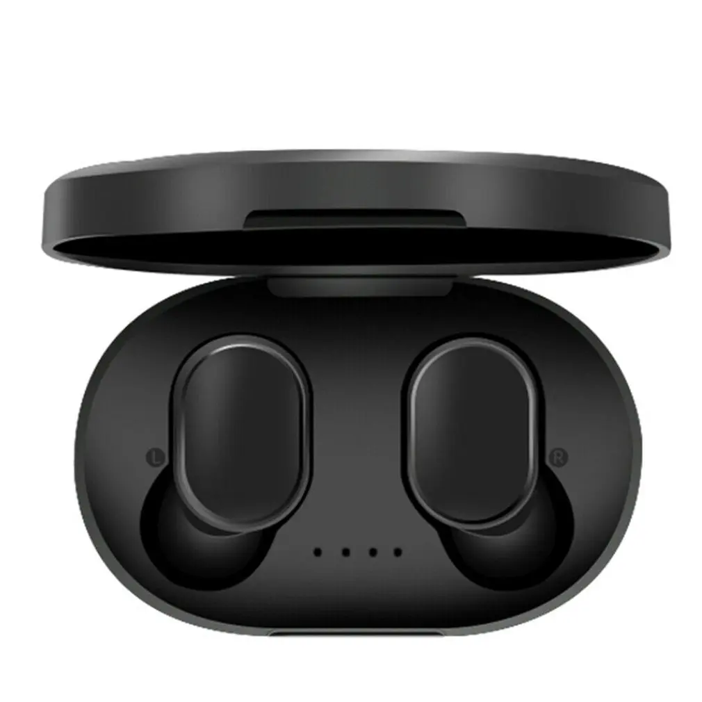 

A6S Bluetooth Headsets For Redmi Airdots Wireless Earbuds 5.0 TWS Earphone Noise Cancelling Mic for Xiaomi iPhone Huawei Samsung