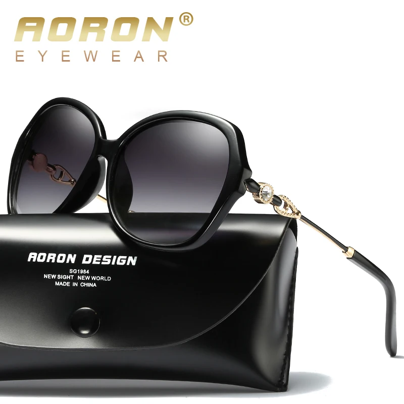 Солнечные очки AORON поляризационные женские солнцезащитные аксессуары с цветной