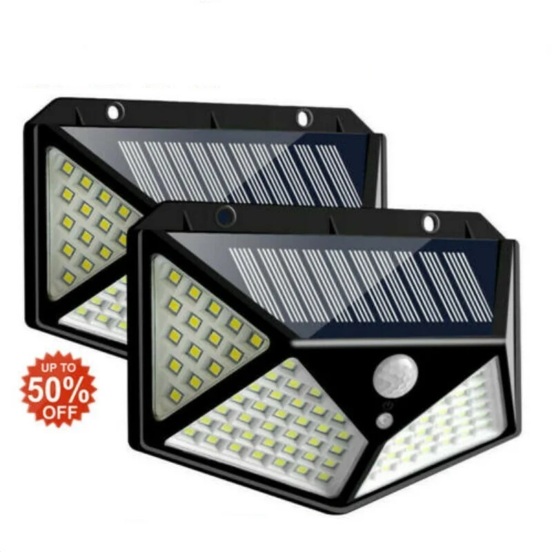 

High Quality LED Solar Wall Light Garden Four-sid Luminou Solar Light Human Body Induction Waterproof Staircase Decorative Light