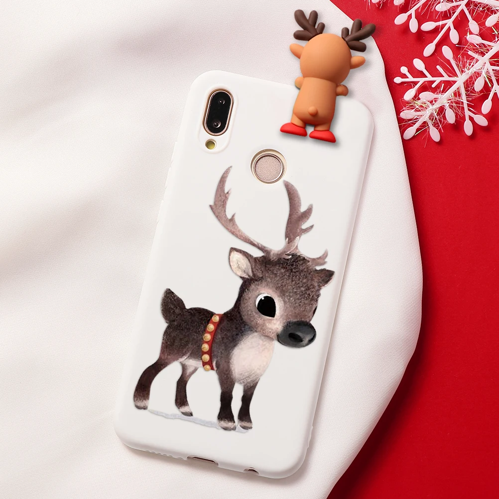 Klbd4-milu Рождественские Мягкие TPU чехол s для huawei P30 P20 P10 P8 P9 P10 Коврики 10 20 30 Pro Lite Y6 Y7 Y9 рro рrime P Smart плюс Чехол - Цвет: Klbd4-milu