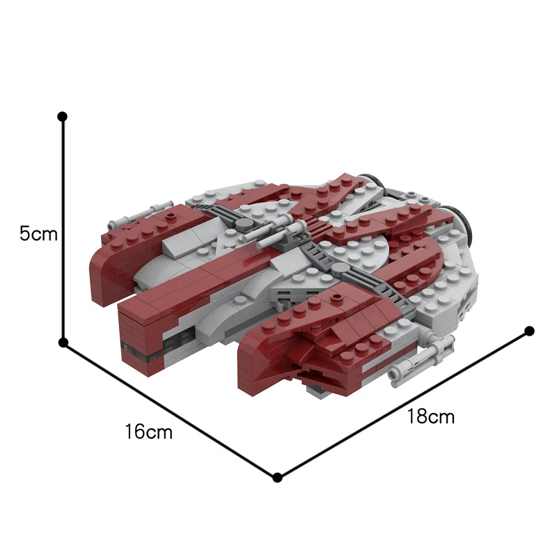 BuildMoc технический эбеновый Орел Топ револьверные строительные блоки MOC