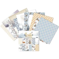 dhl 20sets 24sheetset diy creative patterned paper scrapbooking paper pack handmade craft paper craft background pad album