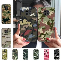 camouflage military phone case for redmi 9 5 s2 k30pro silicone fundas for redmi 8 7 7a note 5 5a