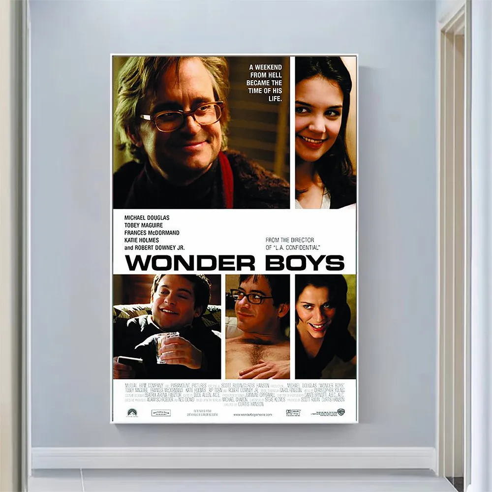 

V2259 Wonder Boys Vintage Classic Movie Wall Silk Cloth HD Poster Art Home Decoration Gift