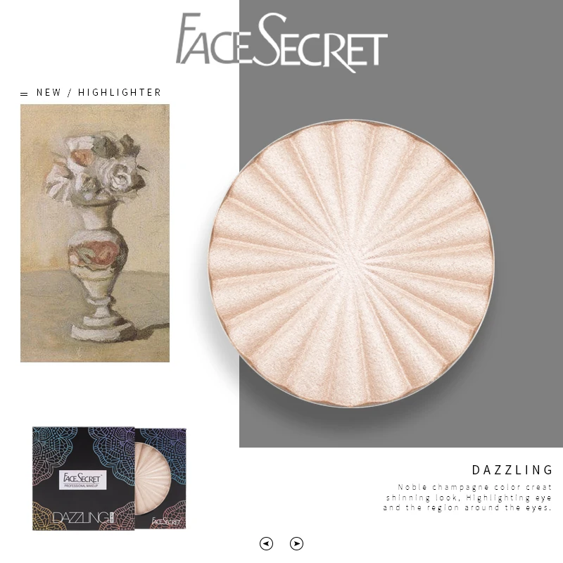 Новый макияж лица бронзатор и хайлайтер палитра 3D порошок комплект для макияжа с