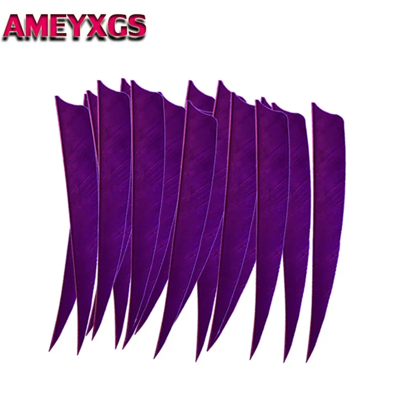 Стрелы для стрельбы из лука с пером 5 &quot насадки перьев индейки натуральные