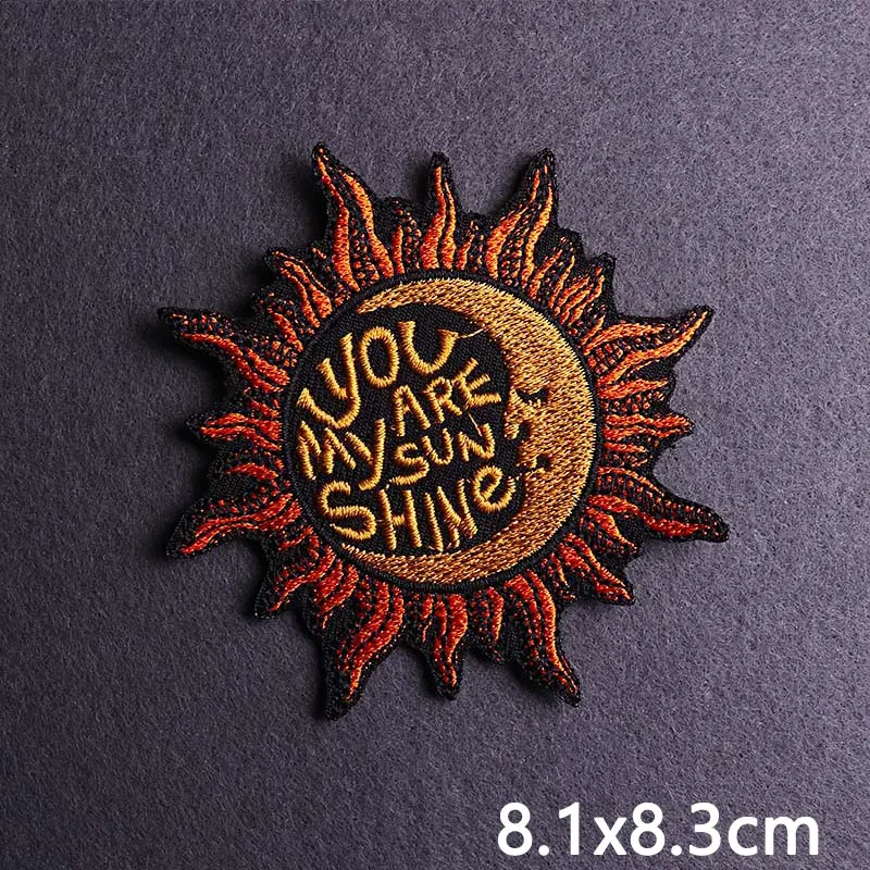 Наклейки с надписью Kill It вышитыми ножом нашивки для одежды наклейки хиппи