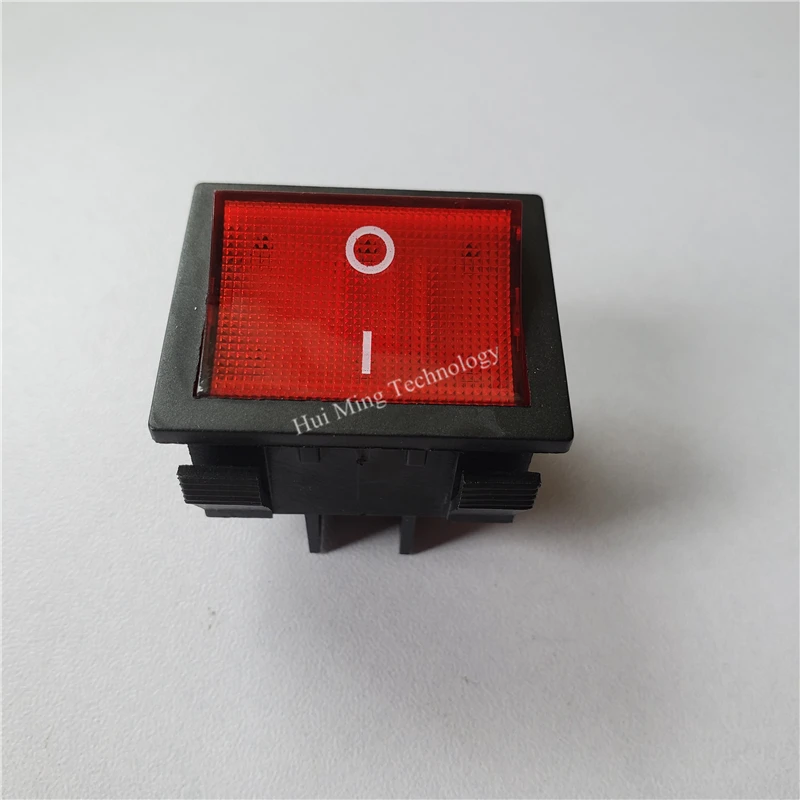 5 шт., клавишный переключатель, самоблокирующийся, 250 В, 16 А, переключатель, 6/9 контактов, 2 режима, быстрое включение и выключение источника питания