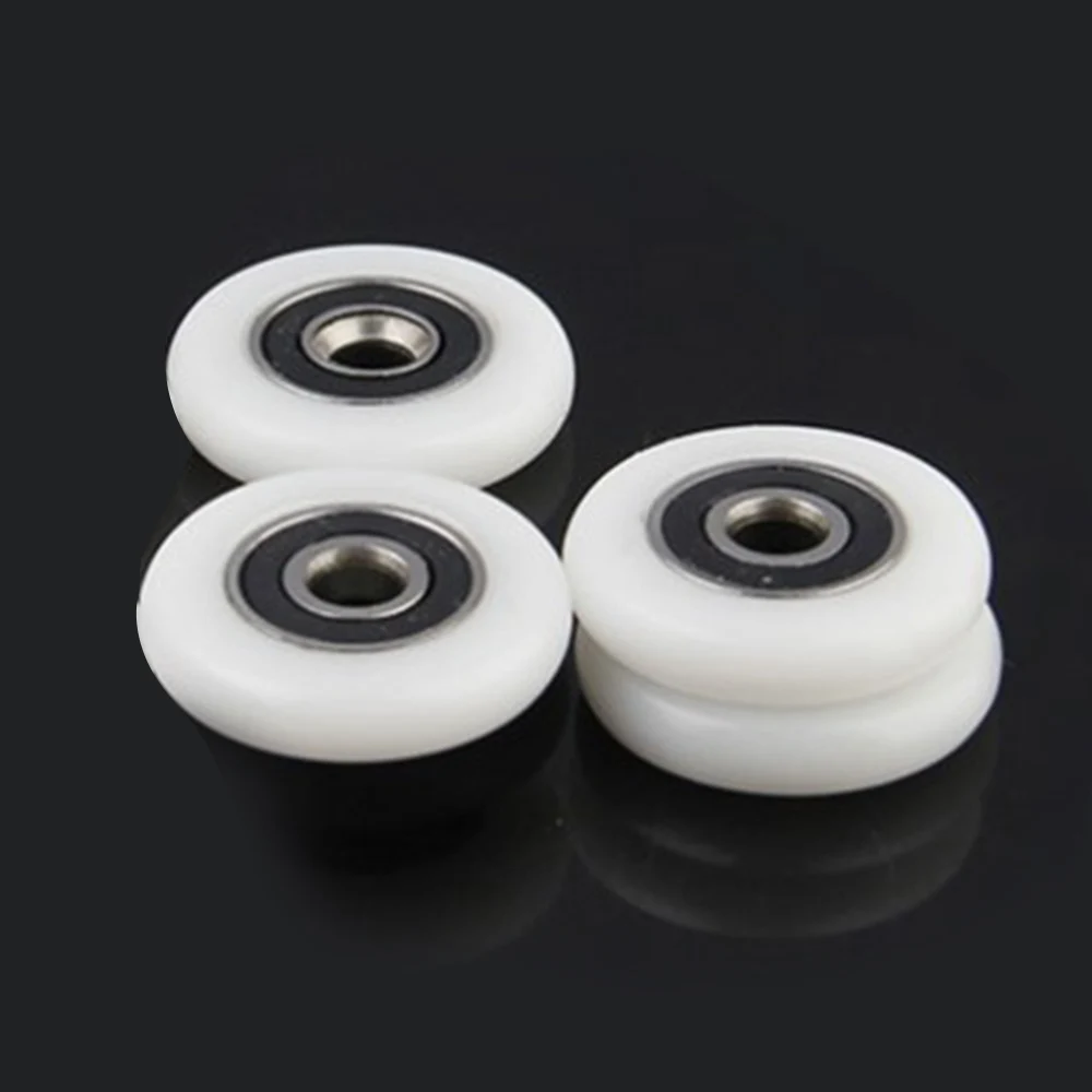 10PCS 23mm/25mm/27mm Bath cabinet door rollers wheel shower room accessories bearing roller | Обустройство дома