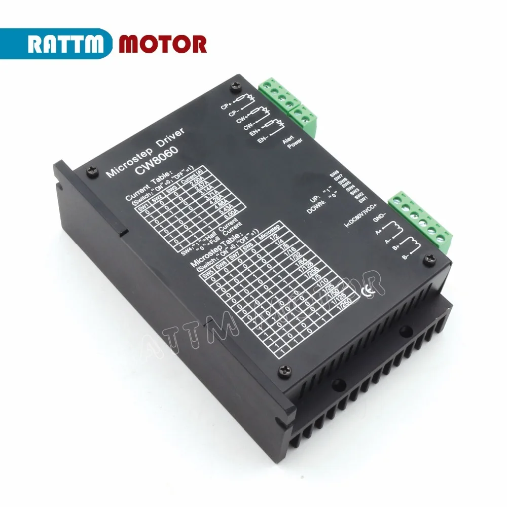 Высокое качество 4 оси ЧПУ комплект Nema34 шаговый двигатель 98 мм 878oz in 4A & CW8060 драйвер