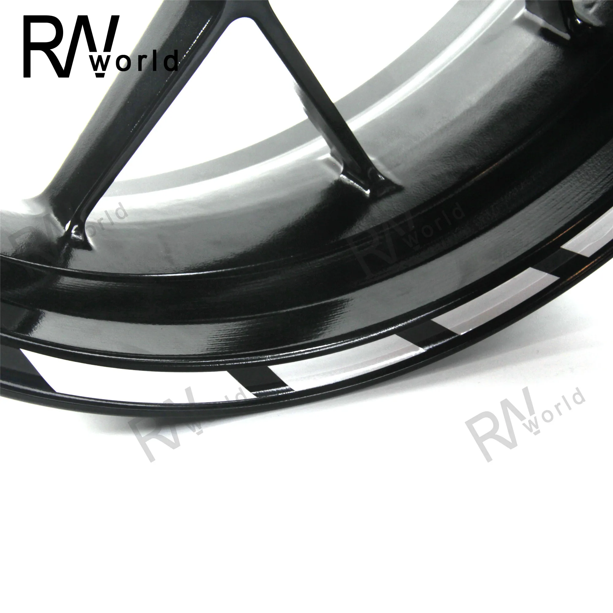 Крупноузловая сборка 17 мотоцикл наклейка на обод колеса Водонепроницаемый