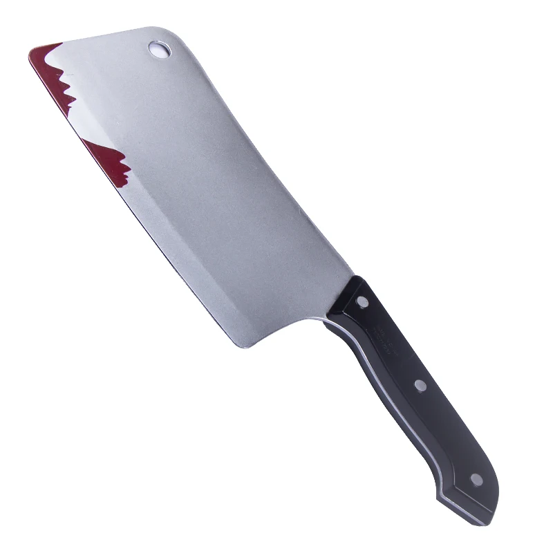 Halloween Prop Fake Bloody Plastic Knife Cosplay Horror Arms Toy Party Stage Decoration Supplies | Тематическая одежда и