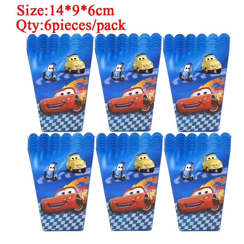 

Disney Cars Birthday Party Supplies Decorate Kids Boy Car Birthday Balloons Banner Cup Plates Cake Toppers Baby Shower Party Set