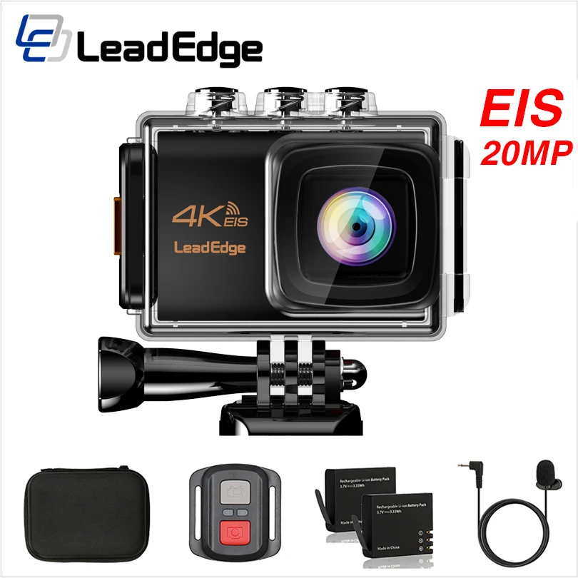 Экшн камера LeadEdge LE7000 4K 30 кадров/с 20 МП|Экшн-камеры| |
