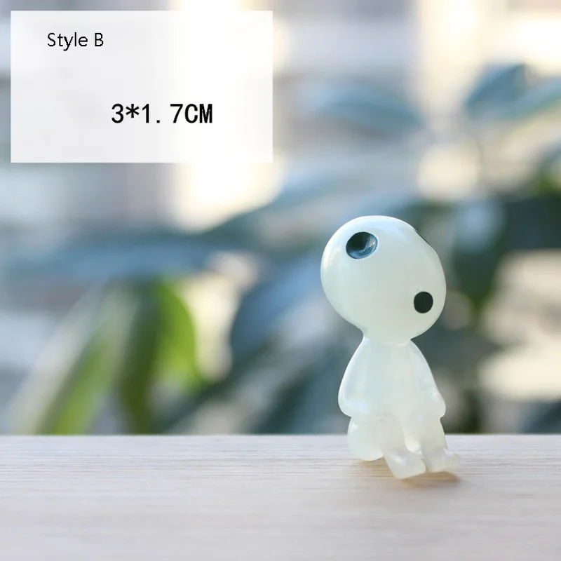 1 шт. светящееся дерево игрушечные эльфы Изделия из смолы фигурка садовое