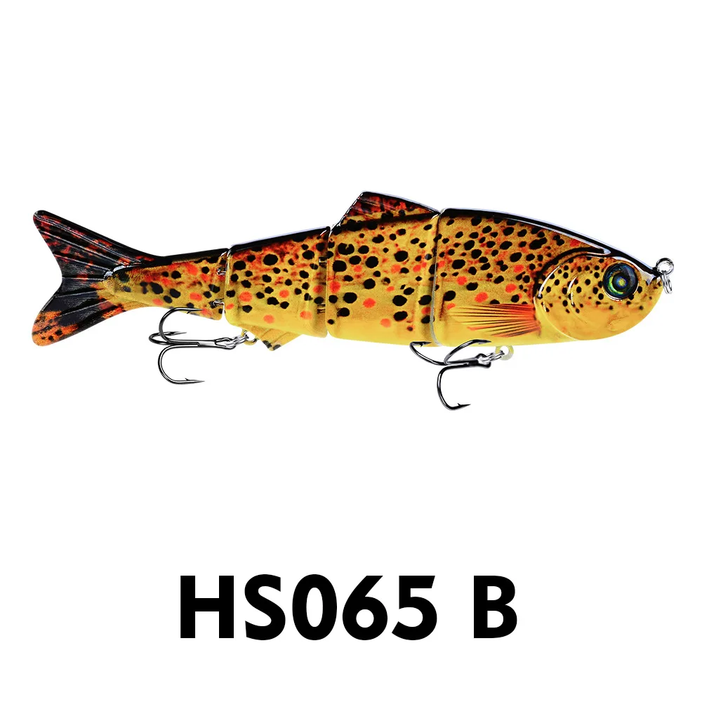 

4 Sections Lures Plastic Hard Bait 15.5cm/38g Lure Bait 10 Colors New Multi-section Fishing Sea Fishing Lake General Bait