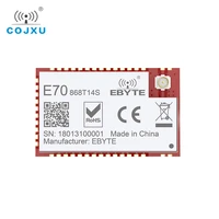 cc1310 ic 868mhz cojxu e70 868t14s iot smd rf wireless uhf module transmitter and receiver 868 mhz rf module