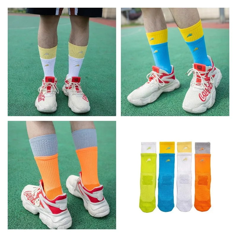 Спортивные носки YF для мужчин и женщин супер Элитные велоспорта баскетбола бега