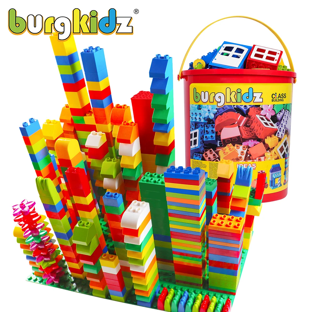 Конструктор сделай сам большого размера большие кирпичи грузовик машина