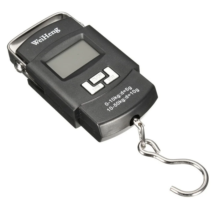 

Portable 50kg Hanging Electronic Digital Travel Suitcase Luggage Weighing Scales