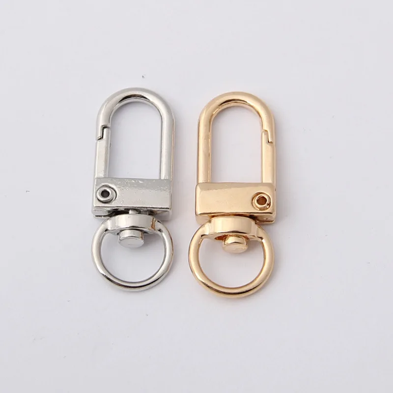 10 шт./лот DIY аксессуары для багажа вращающаяся Пряжка собаки из цинкового сплава