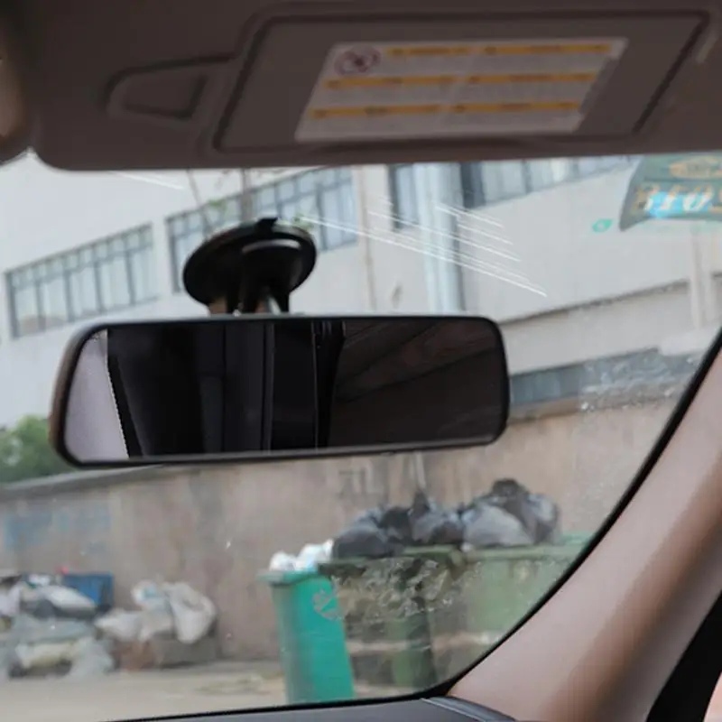 Universal Car Mirror Interior Rear View Suction Cup Rearview Adjustable Wide Angle Blind Spot | Автомобили и мотоциклы