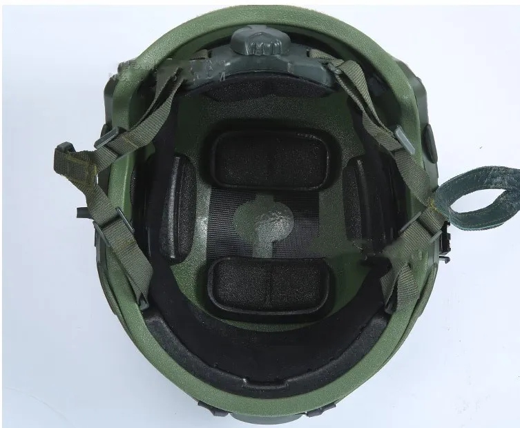 

NIJ IIIA Tactical Helmet Ballistic ACH High Cut Bulletproof Body Armor PE Head Protector