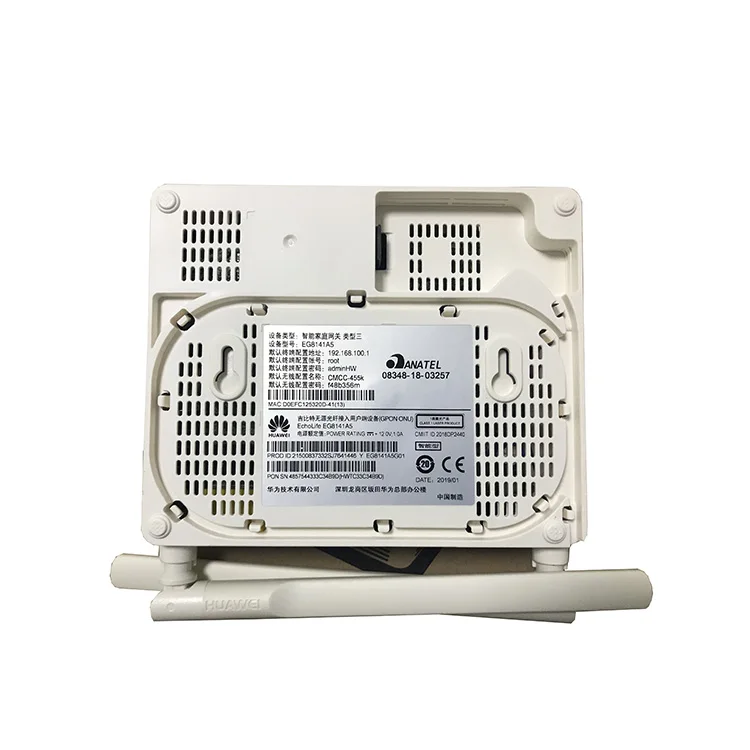 Бесплатная доставка оригинальный EG8141A5 GPON ONU ONT 5dBi 1GE + 3FE 1tel USB wifi HGU Wifi роутер модем