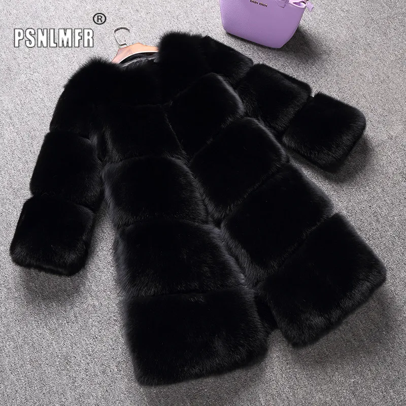 Новое поступление Офисная Женская зимняя рабочая одежда шуба из натурального