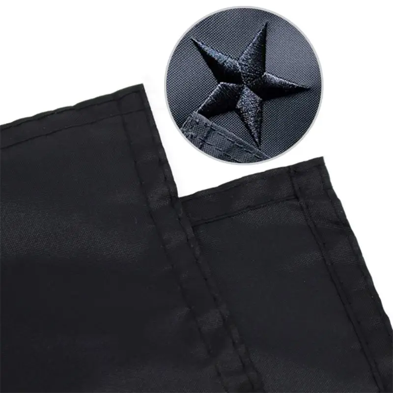 

All Black American Flag 3x5 Outdoor Indoor-double-sided Printing-black American Flag-double Stitch-polyester And Brass Grommets