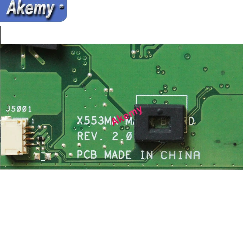 

NEW Akemy X553MA With N2940U Mainboard REV2.0 For Asus F503M X503M F553MA X503MA D503M Laptop Motherboard USB3.0 Full Tested
