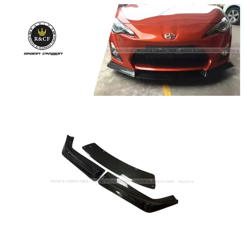 2013 2014 GT86 передний спойлер для губ // Пароль JDM СТИЛЬ углеродное волокно передняя