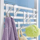Вешалка для полотенец с подогревом, радиатор, направляющая, крючок для ванной, держатель, вешалка для одежды, вешалка для шарфов TS3