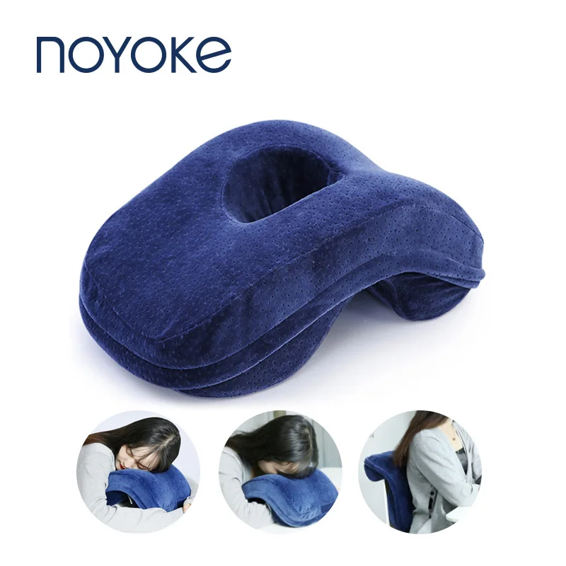 Подушка Noyoke из пены с эффектом памяти Офисная для сна дышащая медленно