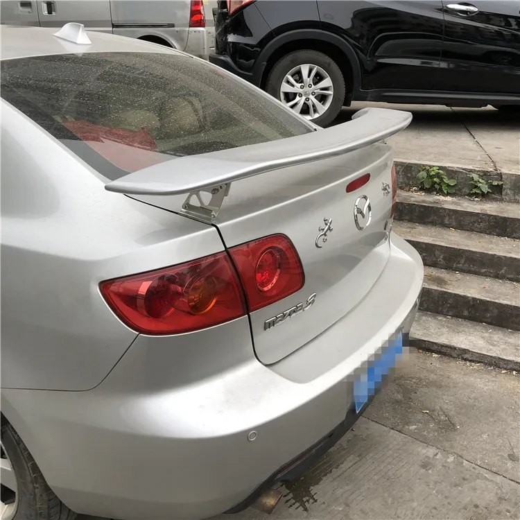 Спойлер для Mazda 3 2006 2013 Mazda3 RX8 спойлер из АБС пластика цветной задний