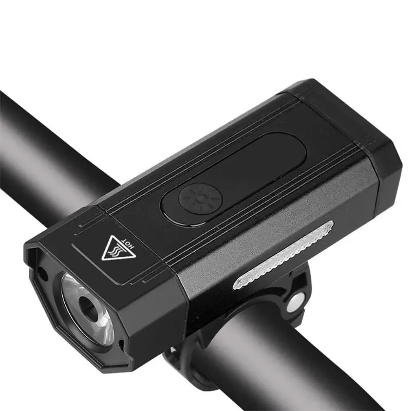 

800lm Super Bright Bicycle Highlight USB Rechargeable Night Riding LED Safety Lamp Easy to Install for Mountain Bike