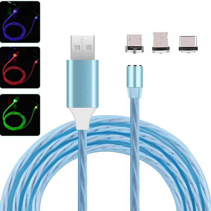 Для samsung J4 J6 J7 J8 Redmi 8 6a 5a 4x Honor 20 lite 20i htc One M8 E9 usb кабели Магнитный зарядный светильник