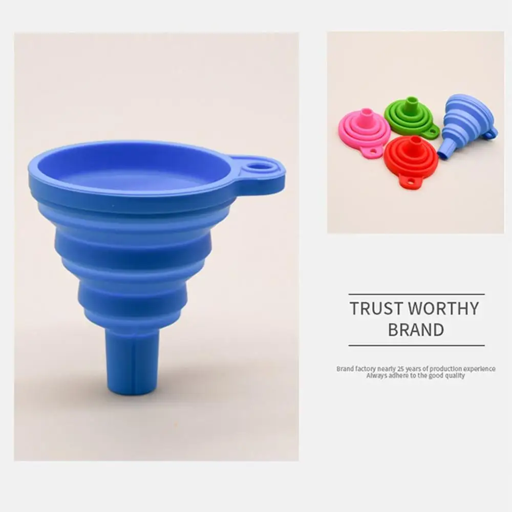 Переносные складные силиконовые безопасная воронка креативные предметы