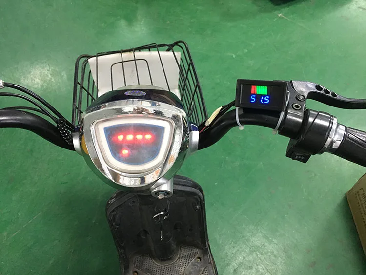 Водонепроницаемый вольтметр 12-60 в 72 84 Кислотный красный свинцовый аккумулятор