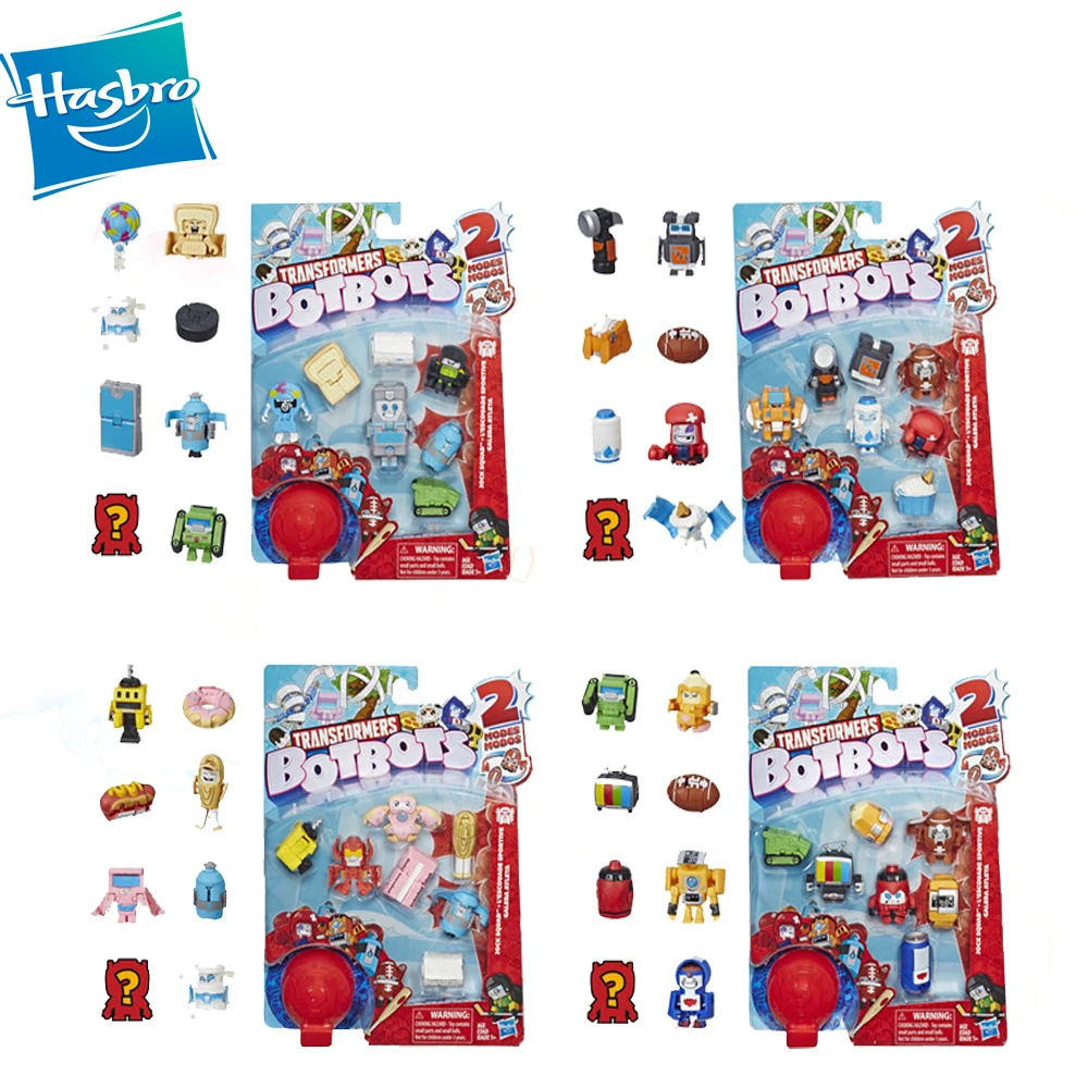 Фигурки героев мультфильмов Hasbro глухая коробка botbot Series 8 шт. в упаковке