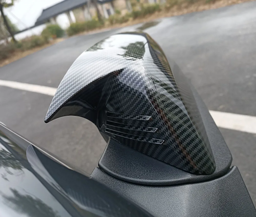 Корпус для зеркала заднего вида из АБС-углеродного волокна крышка быстрого