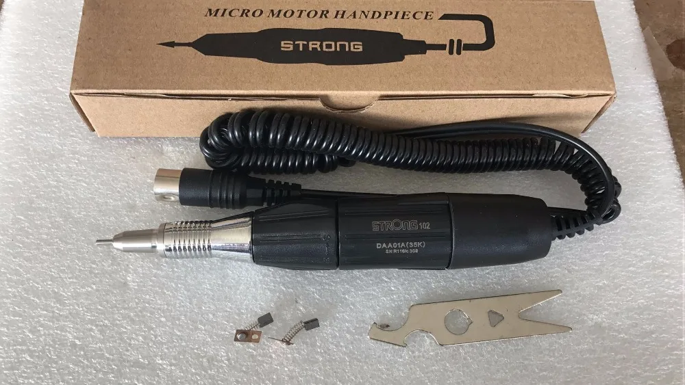 

Diy Сильный 102/102L микромотор наконечник для сильного 90 микромотор Сильный 204 микромотор стоматологический наконечник