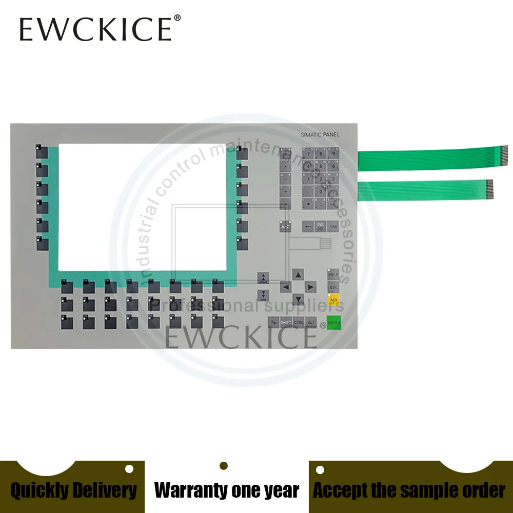 NEW MP270B-10 6AV6542-0AG10-0AX0 6AV6 542-0AG10-0AX0 HMI PLC Membrane Switch keypad keyboard