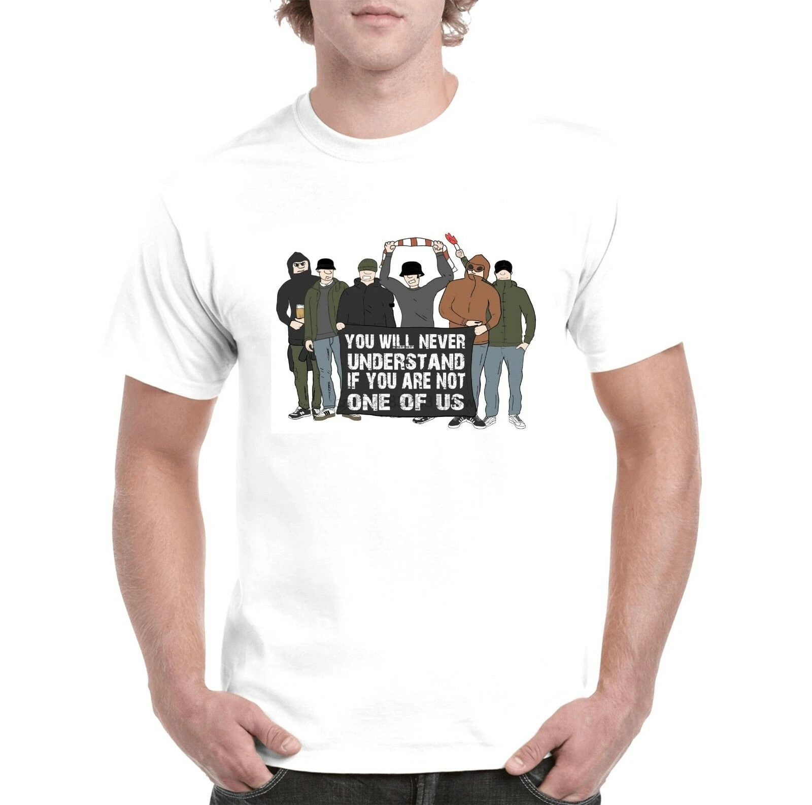 

You Will Never Unsderstand T-shirt Ultras Casual Hooligans Football Shirt Firm