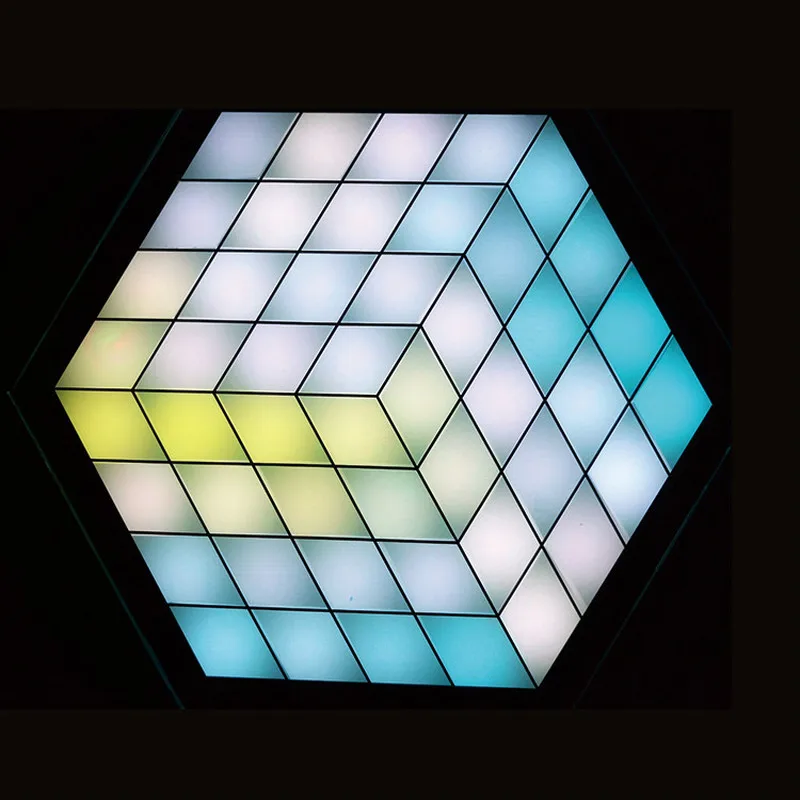 Beste 2019 3D Led Dance Floor Zeshoekige Podium Verlichting Cubes Begraven Verlichting Bar Ktv Vloertegels Disco Led Licht Dj Lamp Podium Verlichting